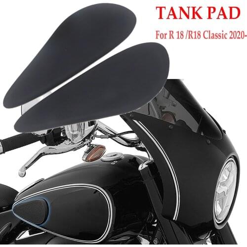 R18 2020 - Motorcycle Side Fuel Tank Pad Kit Protector Stickers Decal Gas Knee Grip Traction Pads Tankpad For BMW R 18 Classic