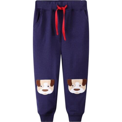 Boys Clothes Autumn Spring Baby Sweatshirts Dog Applique Children Full Length Trousers New Arrival Kid Clothes