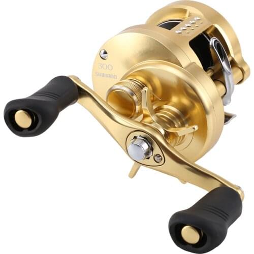 Last One! Shimano Original CALCUTTA CONQUEST 200 4.8:1 240g 12+1BB 6kg Baitcasting Fishing Reel Japan Reel Big Sea Round Profile