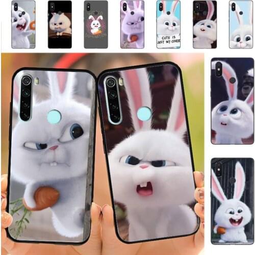 RuiCaiCa Cute Cartoon Rabbit Phone Case for Redmi Note 8 7 9 4 6 pro max T X 5A 3 10 lite pro
