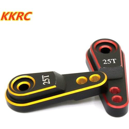 4pcs Metal 25T M2.5 Steering Link Servo Arm for 1/10 RC Crawler TRAXXAS TRX4 TRX-4 Upgrade Parts