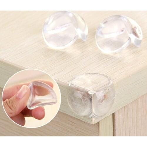 Table Corner Protector Home Baby Proof Desk Edge Guard Furniture Ball Shaped Silicone Corner Guard