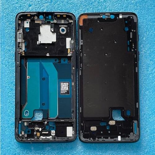 6.28'' Original For OnePlus 6 A6000 A6003 Front Lcd Bezel Frame +Middle Battery Housing For OnePlus6