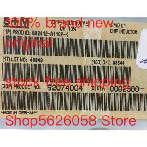 B82412-A1102-K SMD 100% new original freeshipping 50PCS-3000PCS/LOT STOCK