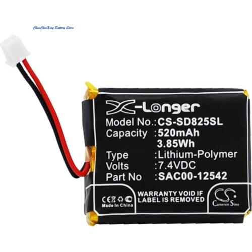 Cameron Sino 520mAh Battery SAC00-12542 for SportDog D-1875, SAC00-13794, SD-1825, SD-3225, ST-101SA , ST-101SH