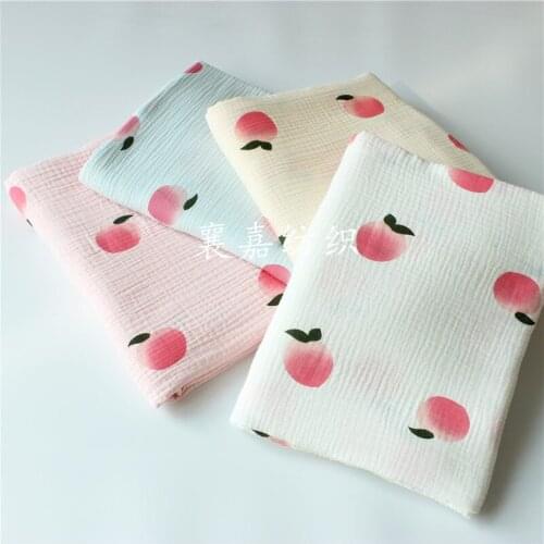 All Cotton Crepe Babys Double Layer Babys Pajamas