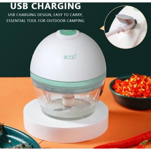 Vegetable Chili Meat Grinder Food Chopper Mini USB Electric Garlic Masher Garlic Grinder Press Mincer Kitchen Accessories Cocina