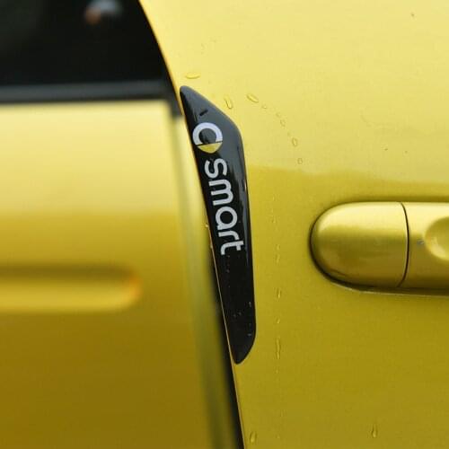 Car Styling Door Edge Anti Collision Epoxy Sticker Bumper Strip Protector For Smart 453 451 fortwo forfour Universal Accessories