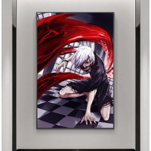 Tokyo Ghoul High Quality Anime Manga Wall Art Print Decor,50 x 70 cm,No Frame