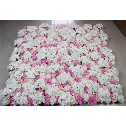 SPR Free Shipping-mix color-10pcs/lot Artificial silk rose flower wall wedding background lawn/pillar arch table flower ball