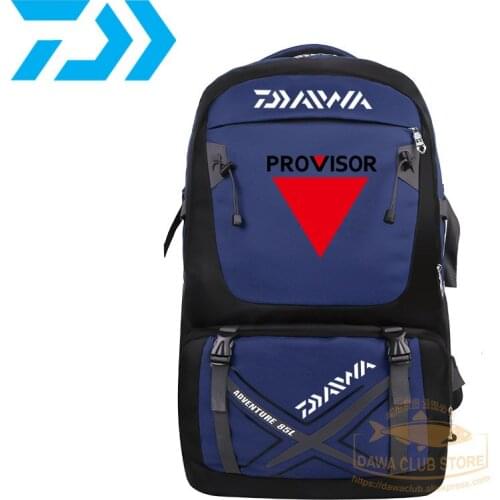 DAWA Fishing Storage bag Mens and womens travel mountaineering outdoor large-capacity luggage backpack DAIWA Fishing backpack