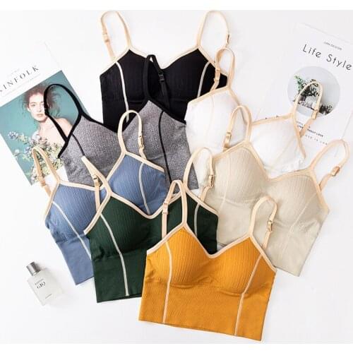 South Korea new fashion graphene Anti-Exposure Wrap-around Large U-Back wireless women Underwear push up bra lingerie