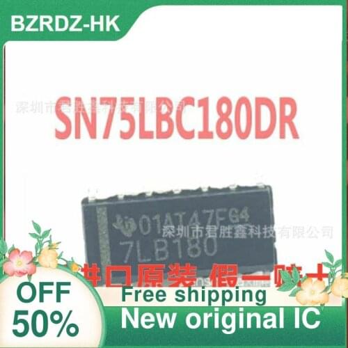 2-10PCS/lot SN75LBC180 SN75LBC180DR 7LB180 SOP14 New original IC