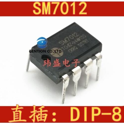 10PCS SM7012 DIP-8 management chip induction cooker SM7012D power control chip in stock 100% new and original