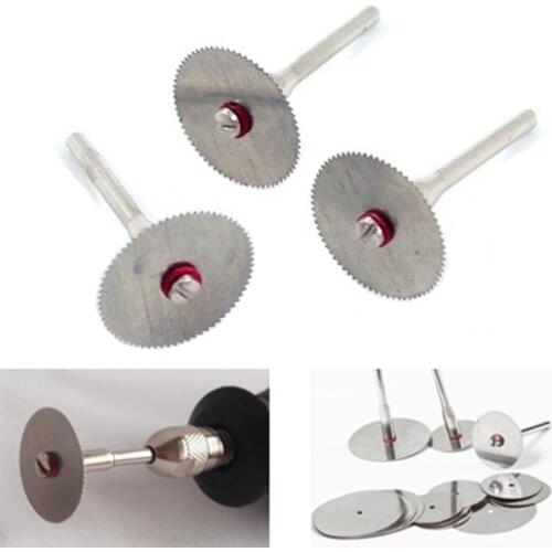 10x 22mm steel cutting disc for dremel rotary tool circular saw blade cutting tools for woodworking tools cut off Free shipping