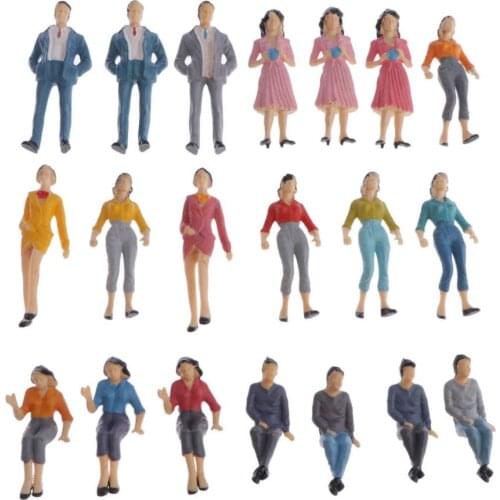 20pc 1:25 Sand Table Doll DIY Handmade Building Model Color Material NEW