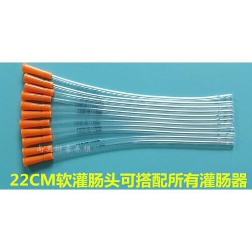 30pcs Enema bag tube enema head irrigation head coffee enema head detoxification colon hydrotherapy anal tube