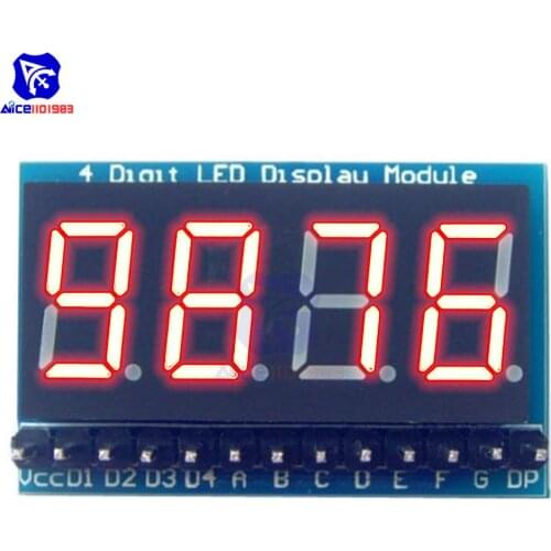 4 Bit Digit LED Tube Display Board Parallel Digital Tube Display Module