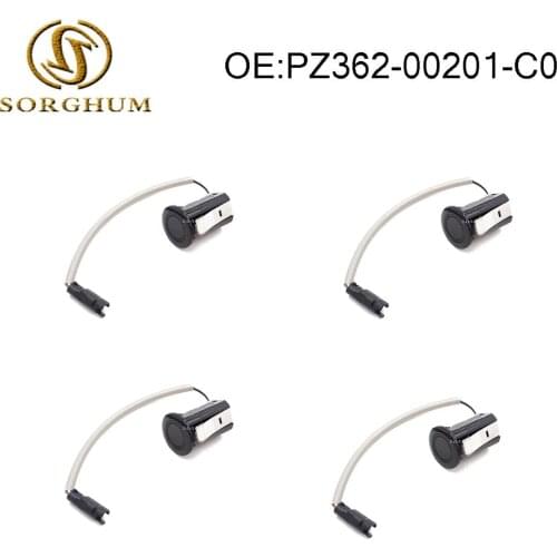 4PCS PZ362-00201-C0 For Toyota Lexus PDC Backup Aid Parking Sensor 188300-9060 PZ362-00208