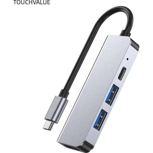 4 in 1 HUB USB Tipo C 87W PD 4K HDMI-Compatible USB 3.0 2.0 Adapter Docking Station Splitter For Macbook Pro Air For iPad Pro