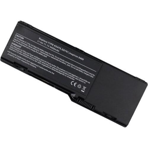 Laptop Battery for Dell 312-0467, 312-0599, 312-0600, 451-10339, 999C5730F, CR174, GD761, HJ588,/607, HK421, JN149 KD476, MJ365