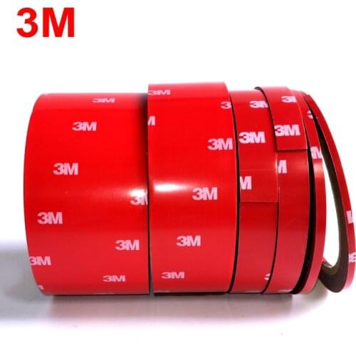 3M Car Mounting Tape Double Sided Sticker Acrylic Foam Adhesive Tape,4229 Car Roof Rack Tape Fix, 3meters/roll