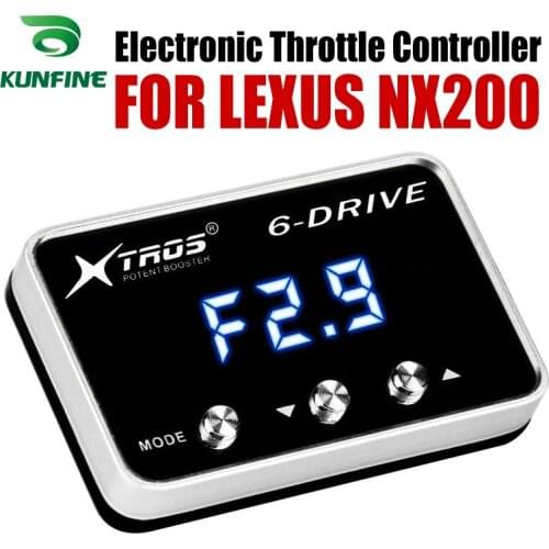 Car Electronic Throttle Controller Racing Accelerator Potent Booster For LEXUS NX200 2008-2019 Tuning Parts Accessory