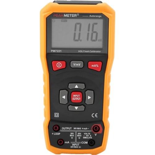 Cheap Price 4-20ma 0-10v Signal Generator 4-20mA Digital Voltage Loop Calibrator Process Calibrator Multimeter PM7221