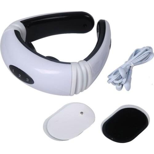Power Control Far Infrared Heating Pain Relief Tool Health Care Relaxation Electric Neck Massager & Pulse Back Machine