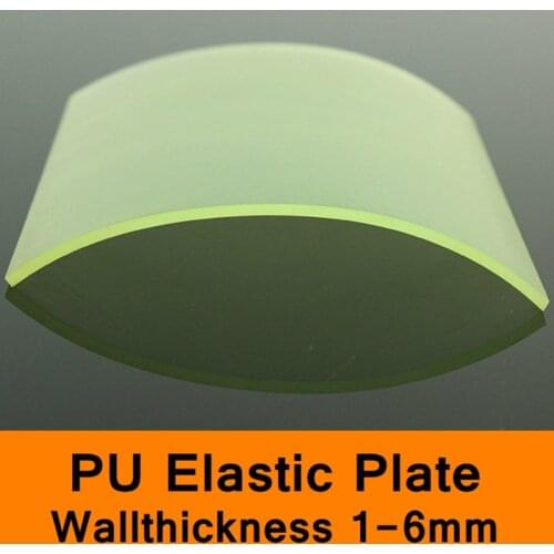 PU Elastic Plate Plate Rubber Spring Sheet Polyurethane Board Dichotomanthes Die Pad for Mould Sealing Gasket