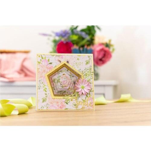 Square Star Heart Rectangle Circle DIY Craft Metal Cutting Die Scrapbook Embossed Paper Card Album Craft Template Stencil Dies