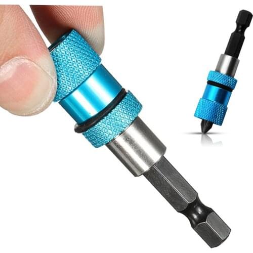Hige quality magnetic Screw Bit Holder Adjustable Quick Release Bit Hex Shank Screwdriver Holder Magnet Drywall Drill Screw Tool