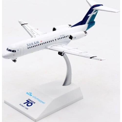 15CM 1:200 Scale Fokker70 FK 70 9V-SLL SILK AIR Airlines Planes Model Airplanes Alloy Aircraft Plane Collectible Model Toy