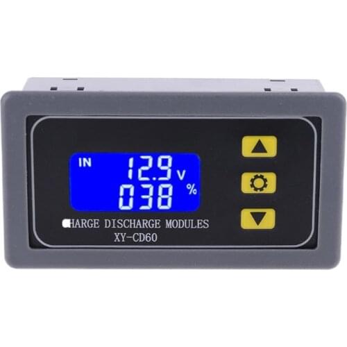 XY-CD60 Solar Battery Charger Controller Module DC6-60V Charging Discharge Control Low Voltage Current Protection Board Dropship