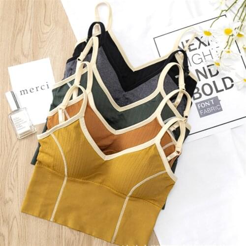 New Seamless Sports Bra Women, Push Up Sport Top for fitness, U Back Padded Sports Bras Vest, Shockproof Running Gym Workout Bra