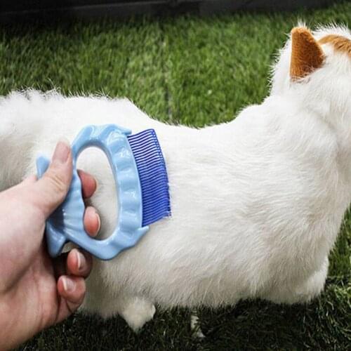 Pet Remove Flea Shell Combs Dog Hair Remover Cat Brushes Grooming Tools Clipper Attachment Clean Floating