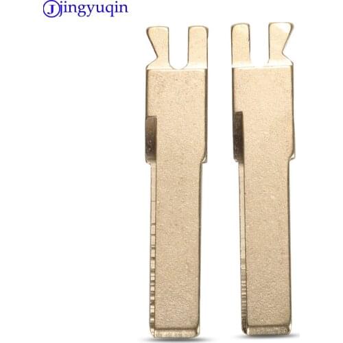 Jingyuqin Replacement Car Remote Fob Key Blade For Porsche 911 996 Boxster S 986 Uncut Blade