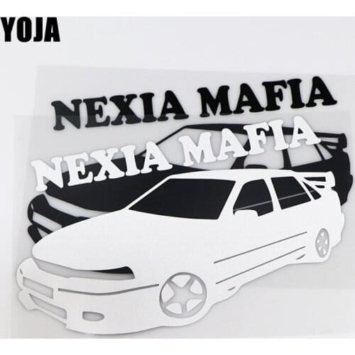 YOJA 19.9X14.1CM MAFIA Funny Vinyl Car Sticker Fashion Decoration Accessories ZT4-0025