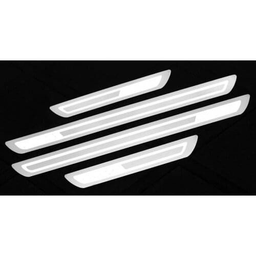 Car styling Stainless Steel Car Door Sill Scuff Plate Cover For Volkswagen Golf 6 2008 2009 2010 2011 2012 2013 2014