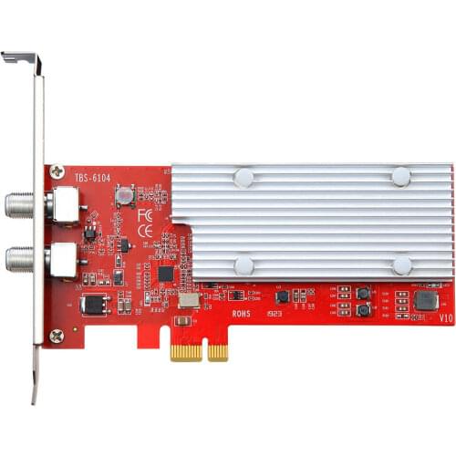 TBS6104 DVB-T Modulator Card DVB-S2/C/ISDB-T/ATSC/IPTV RF IN DVB-T Quad RF OUT