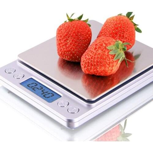 Waterproof Pocket Weighing 3000g / 0.1g Household Mini Digital Jewelry Scale Electronic Scale Food Kitchen Scale Pocket Scale