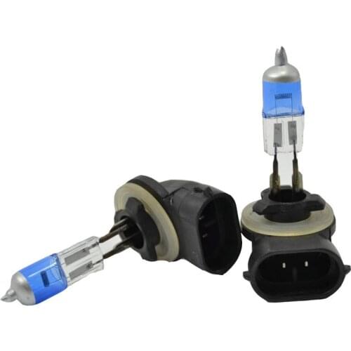 High Quality 2pcs 881 100W Halogen Xenon White Car Auto Light Source Fog Headlight Parking Lamp Bulbs 6000K DC12V