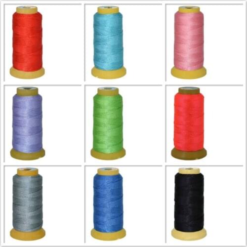 0.2mm 0.5mm 1mm 1.2mm Polyamide Nylon Cord DIY tassel Jewelry Sewing Thread Cord Beading Shamballa String Jewelry Making