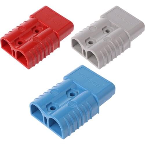 1Pcs Quick Connect Plug 175A 600V Battery Connector Adapter Plug Winch Plug Connector with 2 Terminal Pins Accessories