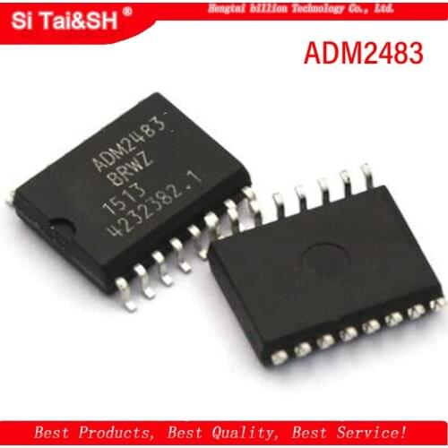 1PCS ADM2483 ADM2483BRWZ RS-485/RS-422 SOP-16