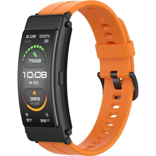 16mm Width Silicone Watch Band Wristband for Huawei Band B6/B3 Watch Strap for TIMEX TW2T35400/TIMEX TW2T35900 Accessories