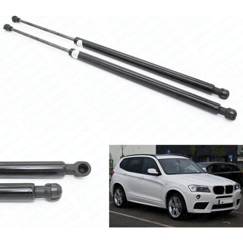 2pcs Rear Trunk Tailgate Liftgate Boot Auto Gas Springs Lift Supports Gas Struts For BMW X3 Sport Utility 2004-2008 2009 2010