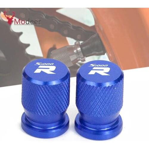 S1000R Motorcycle Accessories Wheel Tire Valve caps CNC Airtight Covers For BMW S 1000R S1000 R S 1000 R 2017 2018 High quality