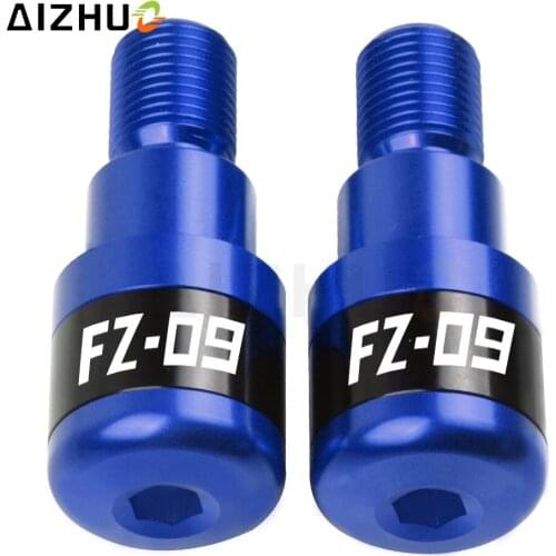 CNC Motorcycle Accessories Handlebar Handle Grips End Hand Bar End Cap For YAMAHA FZ09/MT09 FZ 09 MT 09 FZ-09 SR 2014-2017 18