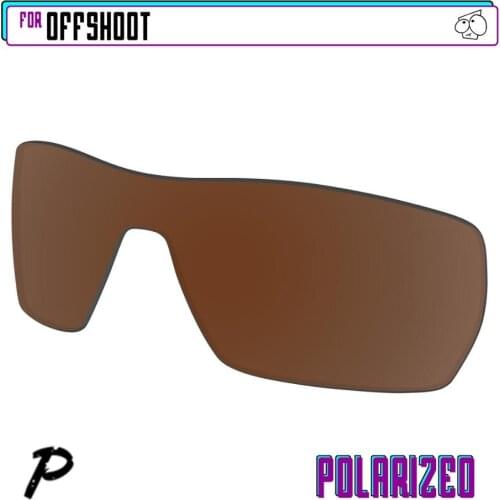EZReplace Polarized Replacement Lenses for - Oakley Offshoot Sunglasses - Brown P